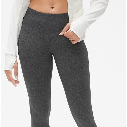 GapFit Womens Legging Capris Sport Compression Charcoal Gray Size XS
