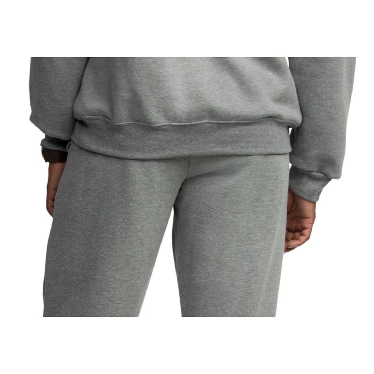 Fruit of the Loom Mens EverSoft Fleece Open Bottom Sweatpants Gray Size 2XL