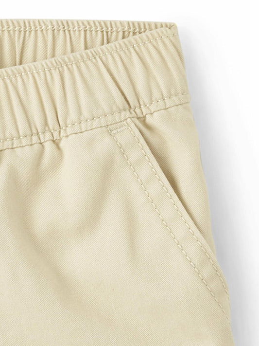 The Childrens Place Toddler Girls Twill Pull-On Short Cream Size 3T