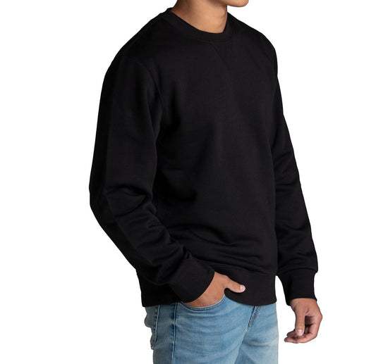 Fruit of the Loom Mens Crafted Comfort Sweatshirt Black Ink Size M