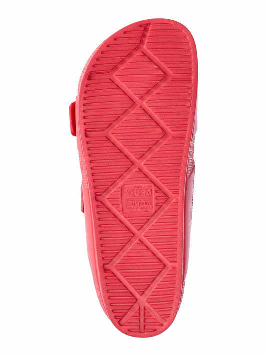 No Boundaries Two Buckle Slide Sandals Womens Pink Size 10