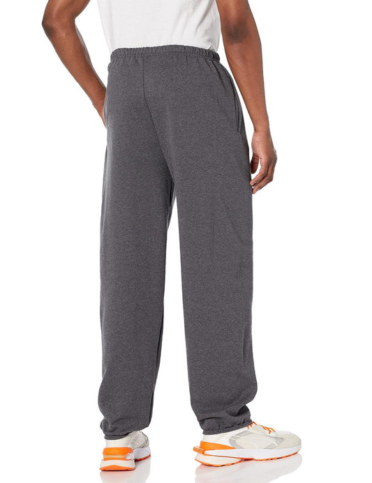 Hanes Men's Ultimate Cotton Pant Charcoal Heather Size XL