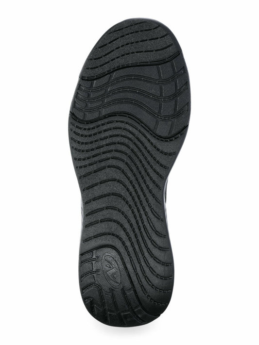 Athletic Works Mens Core Jogger Sneakers Slip On Athletic Triple Black Size 11W