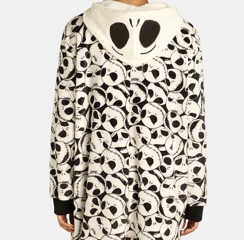 Disney Mens Pajama Nightmare Before Christmas Jack Skellington Superminky Size S