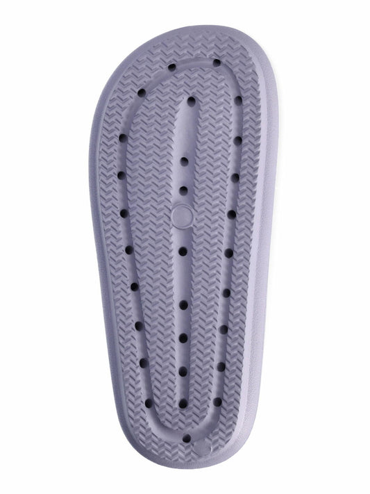 No Boundaries Womens Comfort Slide Sandals Grey Size 8