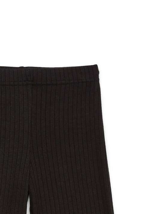 Wonder Nation Girls Ribbed Pull On Flare Pants