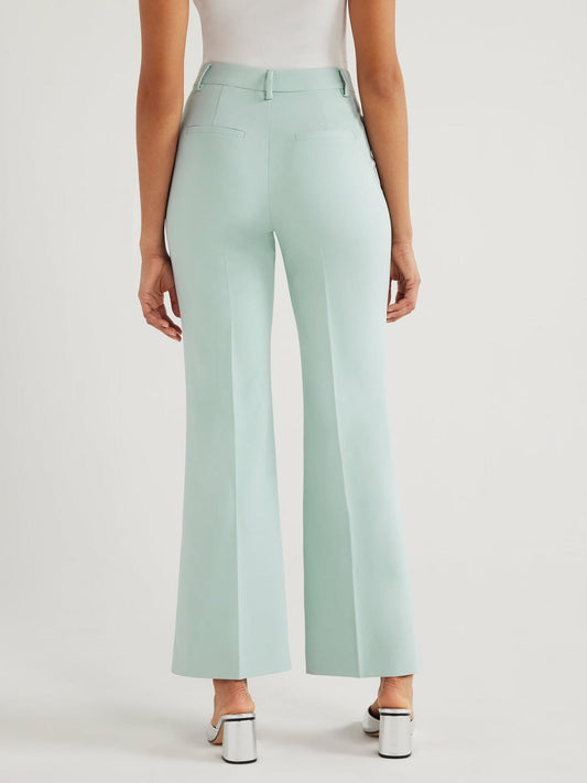 Scoop Womens High Waisted Bootcut Trouser Suit Pants 32" Inseam Ether Size 10