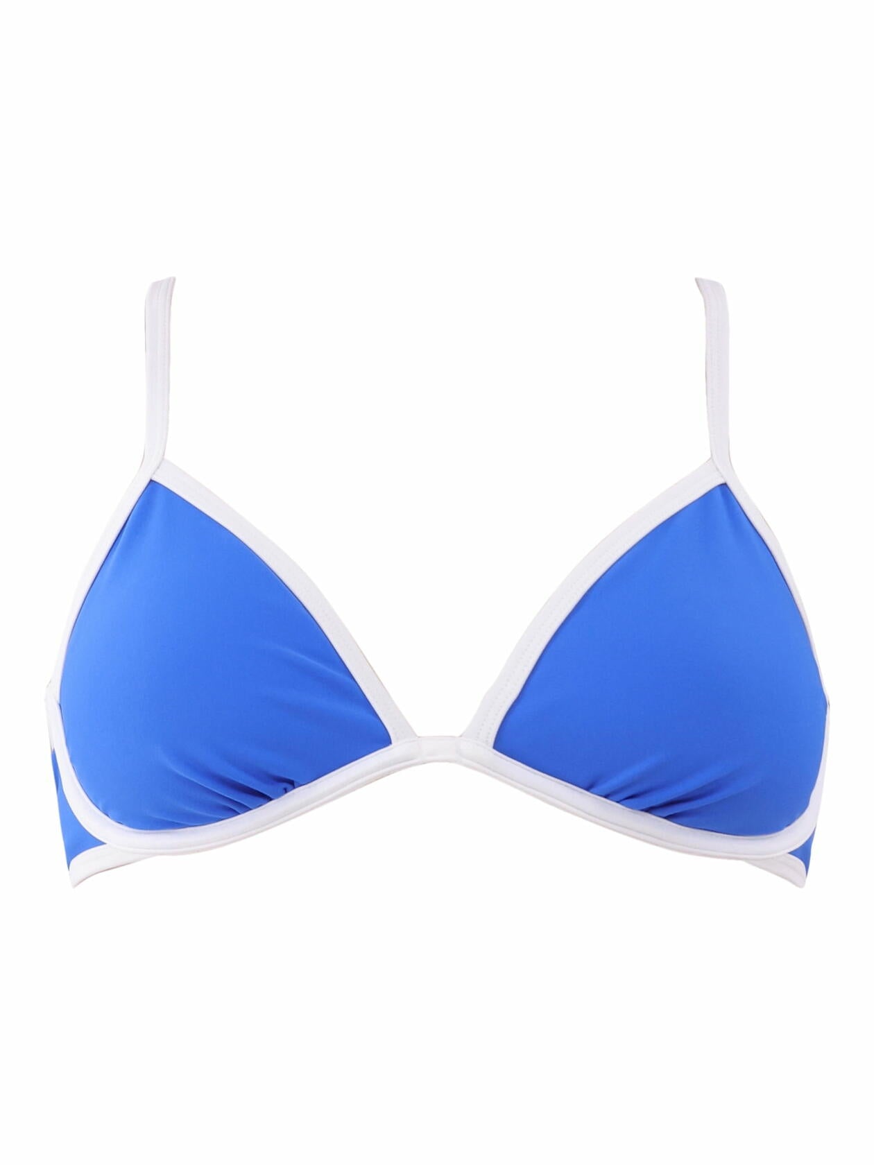No Boundaries WomenS Contrast Trim Balconette Bikini Top Summer Lagoon Size M