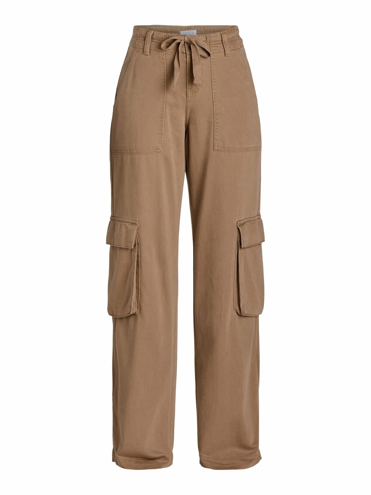 Time and Tru Womens Drawstring Cargo Pants 31" Inseams Ermine Size 16