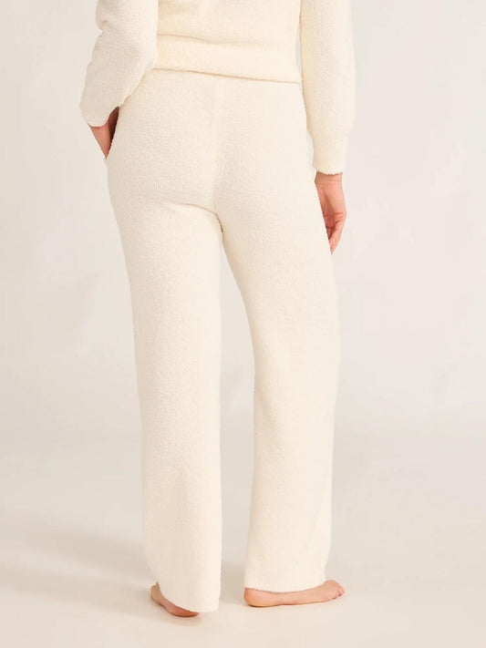 Joyspun Womens Chenille Pull-On Pants Winter White Size L