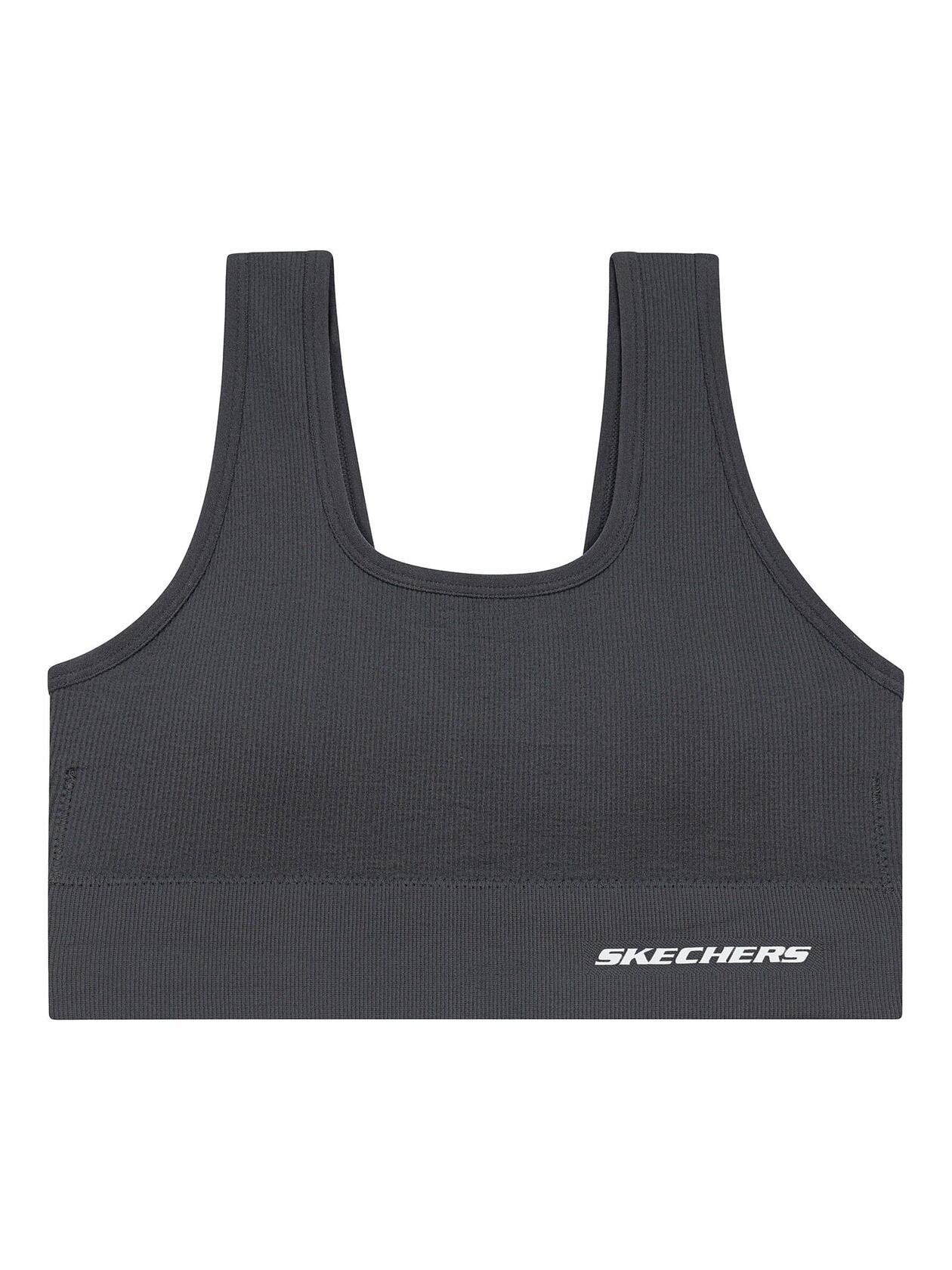 Skechers Womens Double Scoop Sports Bra Nine Iron Size M