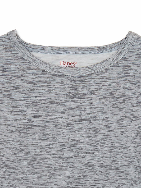 Hanes Boys Brushed Jersey Warm Thermal Top and Bottom Medium Grey Heather Sz XS