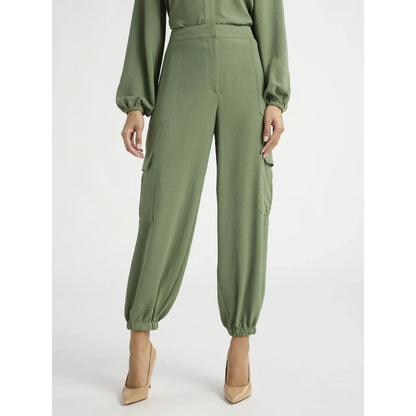 Sofia Jeans Womens Utility Pants Green Tea Size XS