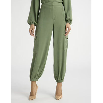 Sofia Jeans Womens Utility Pants Green Tea Size XS