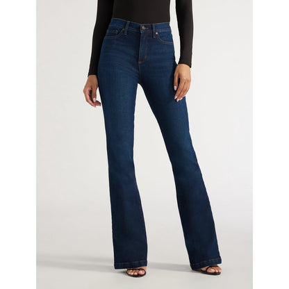 Sofia Jeans Womens Melisa Flare High Rise Jeans Dark Wash Size 20