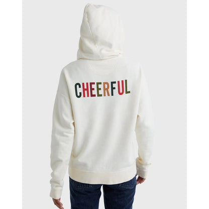 Hanes Womens Originals Garment Dyed Hoodie Fleece Pullover Parchment Size L