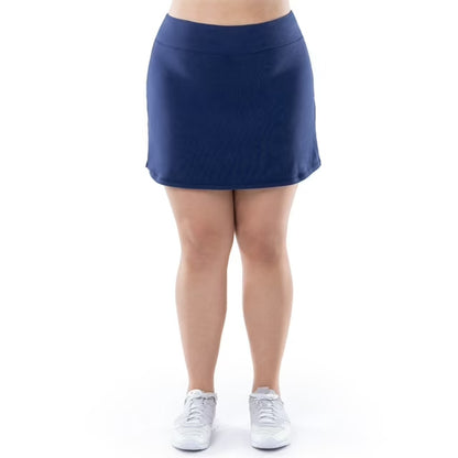 Athletic Works Womens Plus Core Active Dri-Works Skort Blue Size 2X (20W-22W)