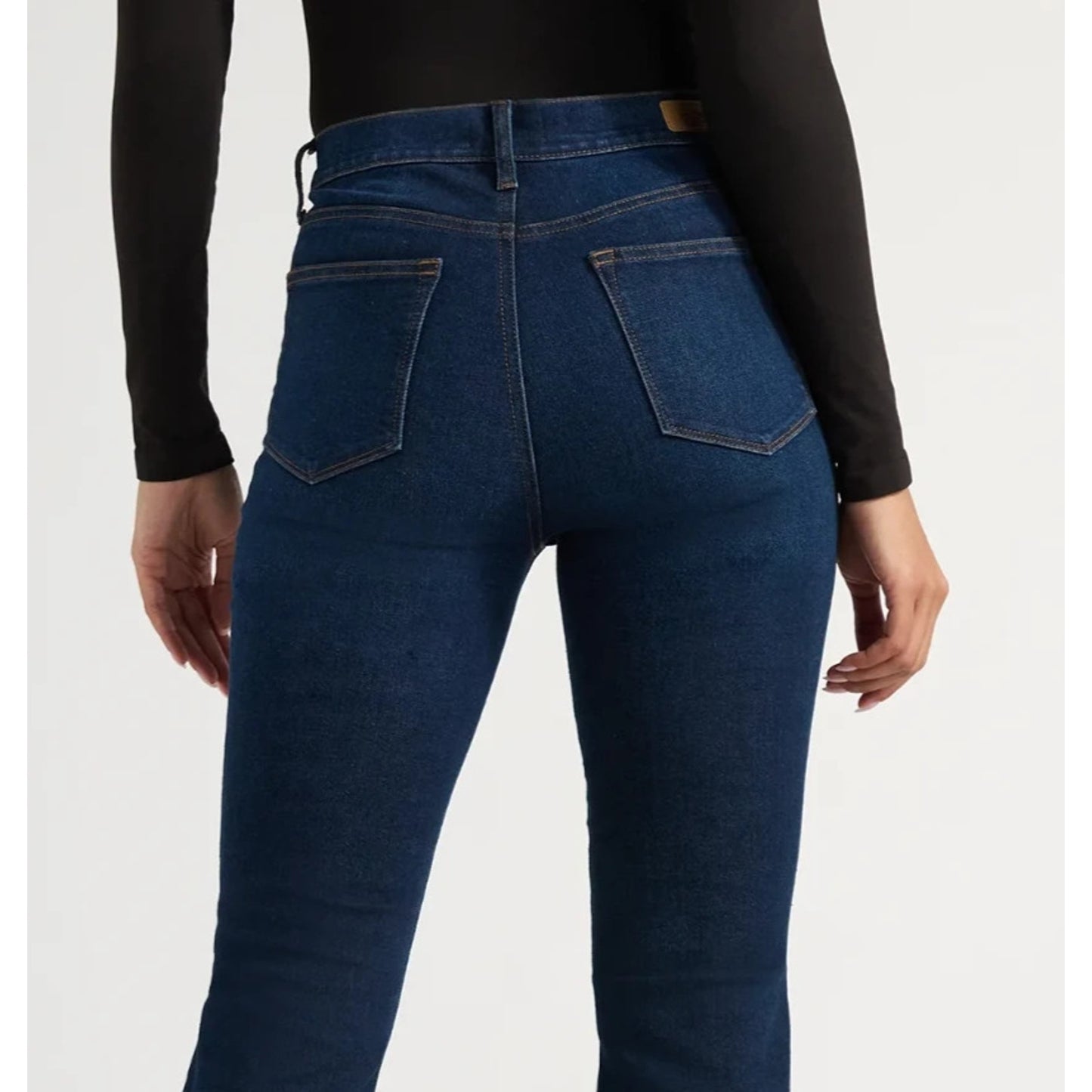 Sofia Jeans Womens Melisa Flare High Rise Jeans Dark Wash Size 20