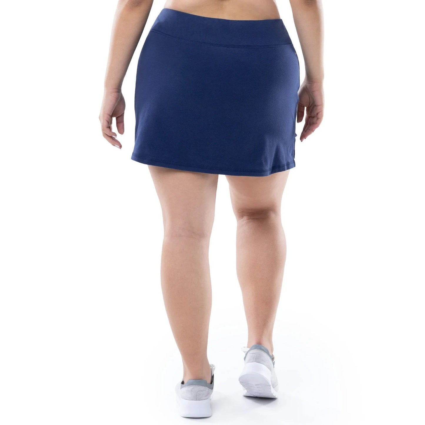Athletic Works Womens Plus Core Active Dri-Works Skort Blue Size 2X (20W-22W)