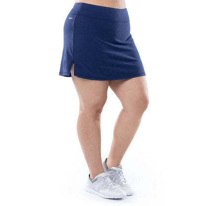Athletic Works Womens Plus Core Active Dri-Works Skort Blue Size 2X (20W-22W)
