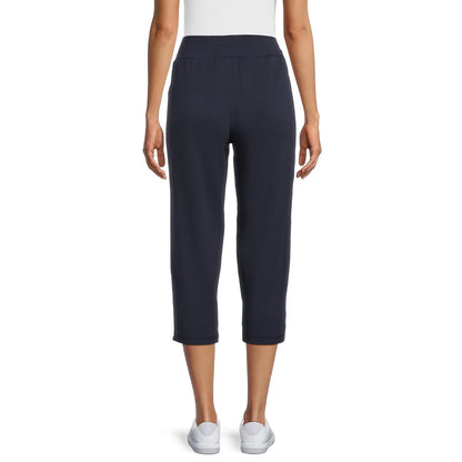 Athletic Works Womens Core Knit Capri Dark Navy Size XL (16-18)