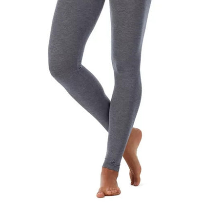Cuddl Duds Softwear with Stretch High Waist Leggings Charcoal Size M