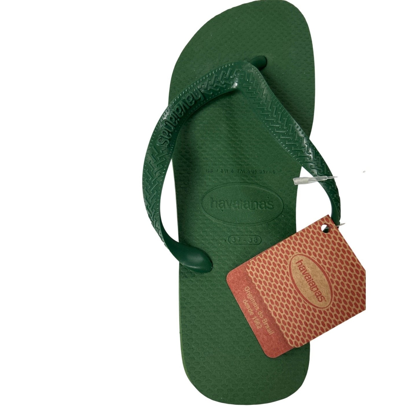 Havaianas Unisex Flip Flop Thong Sandals Amazonia Green Size 7/8W-6/7M EUR 39/40