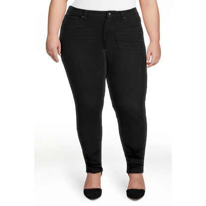 Time and Tru Womens High Rise Curvy Skinny Jeans Medium Wash Denim Plus Size 20