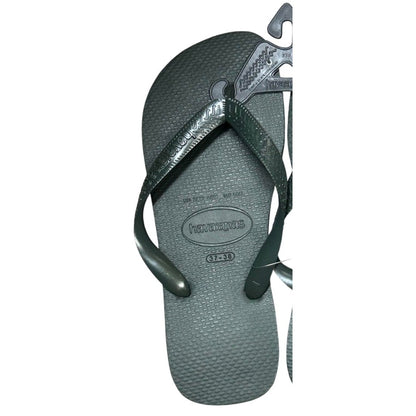 Havaianas Unisex Flip Flop Sandals Dark Olive Green Size 7/8W- 6/7M New With Tag