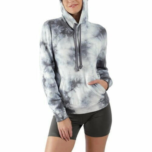 90 Degree By Reflex Womens Sweatshirt Hoodie Rock Climb Tie Dye Size S
