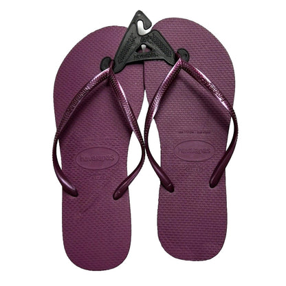 Havaianas Unisex Flip Flop Thong Sandals Slim Purple Açaí Size 11/12W New W/ Tag