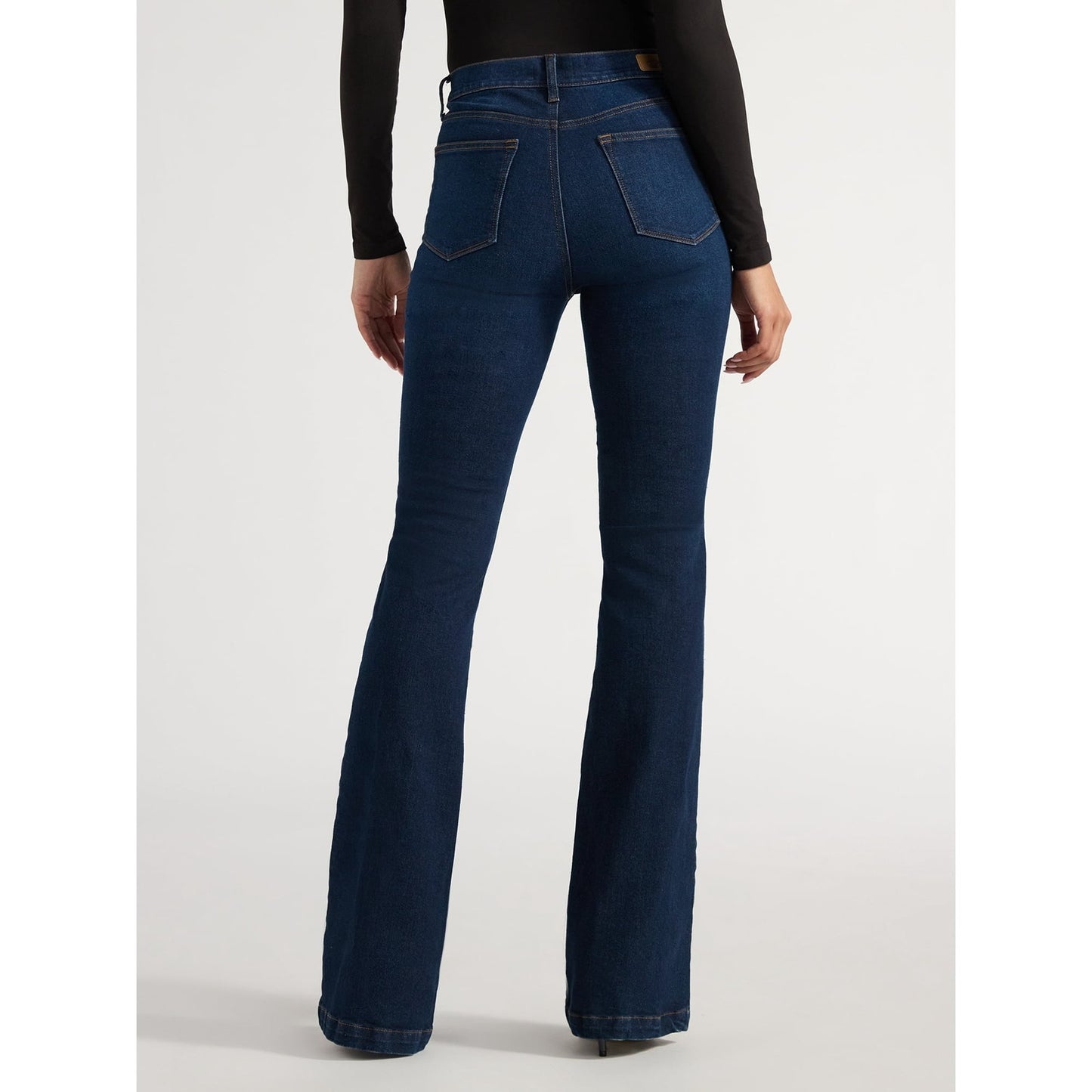 Sofia Jeans Womens Melisa Flare High Rise Jeans Dark Wash Size 20