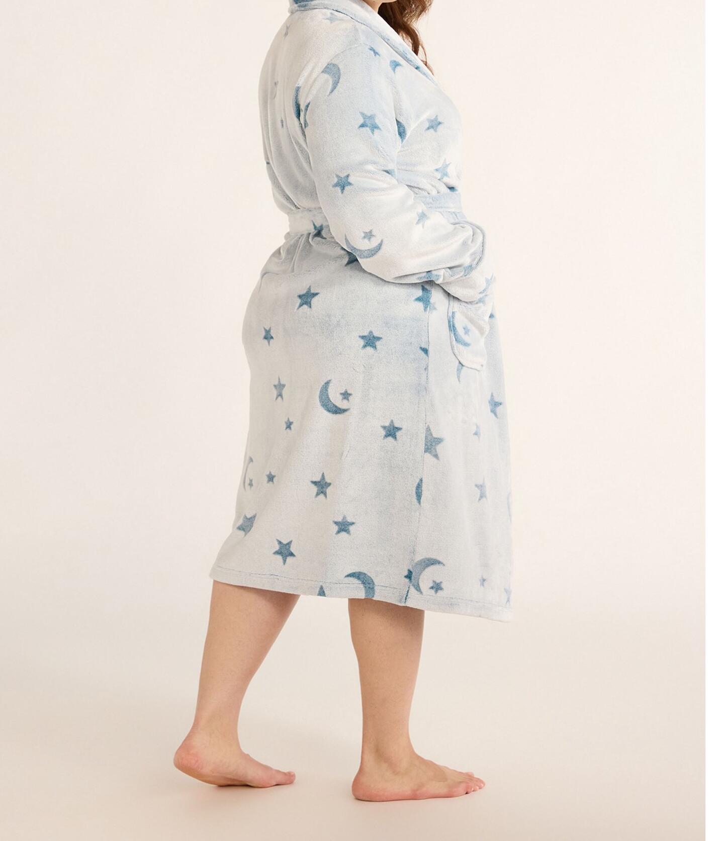 Joyspun Women's Plush Robe Corsair Size S