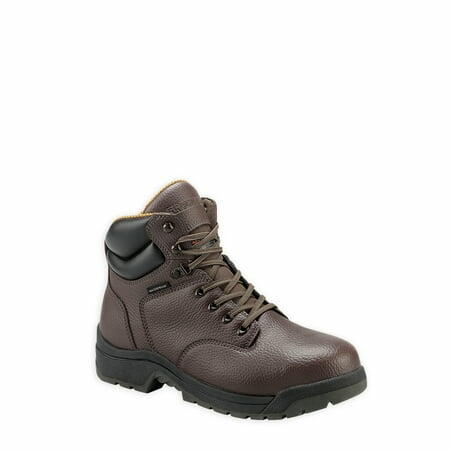 Brahma Mens Liner Waterproof 6" Steel Toe Work Boots Brown Size 7M