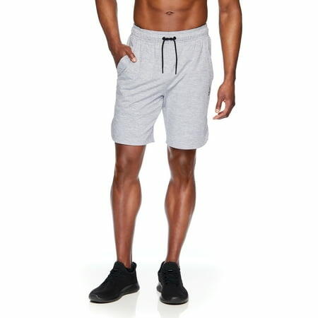 Reebok Mens Performance Knit Delta Shorts Sleet Heather Size XL