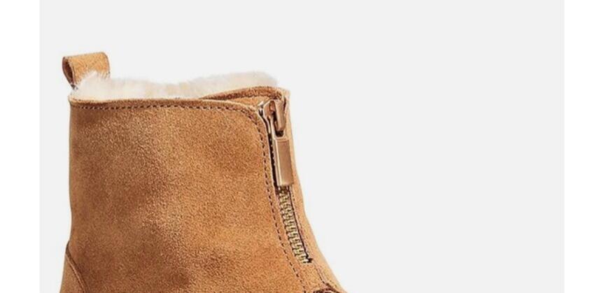 Style & Co. Womens Terrii Suede Faux Fur Lined Winter & Snow Boots Brown Size 11