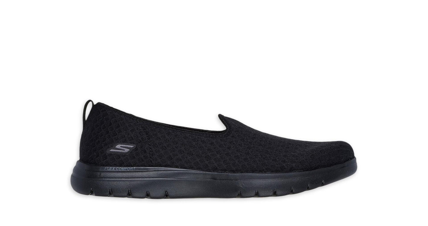 Skechers Womens On-The-GO Flex Air-Cooled Goga Mat Cushioned Black Size 9.5W