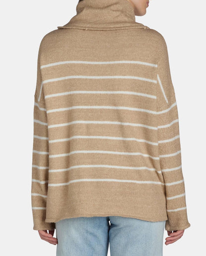 Dreamers by Debut Womens Cowl Neck Sweater with Long Sleeves