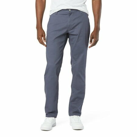 Levi Strauss Signature Mens Athletic Fit Hybrid Chino Pants Ombre Blue Sz 34x32