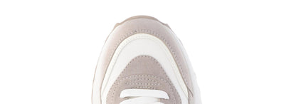 No Boundaries Women s Retro-Inspired Sneakers Cream Size 8