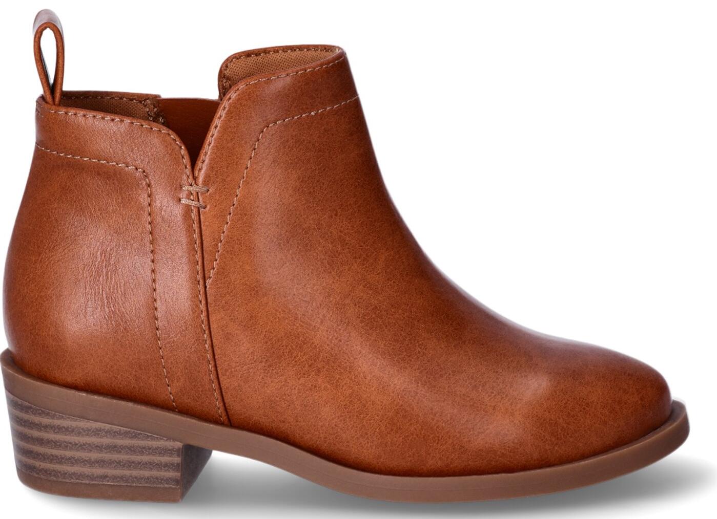 Wonder Nation Toddler Girls Fashion Ankle Booties Chestnut Size 10 Toddler