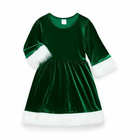 Girls Santa Cosplay Dress from Holiday Time Crisp Clover Size M (7-8)