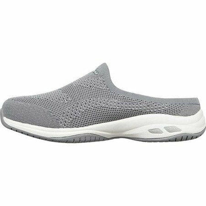 Skechers Womens Breathe Easy-Simple Pleasure Sneaker Gray Size 10