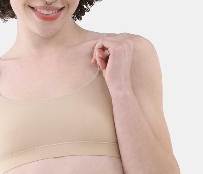 No Boundaries Fit Stretch Scoop Bralette  Womens