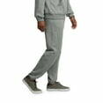 Fruit of the Loom Mens EverSoft Fleece Elastic Bottom Sweatpants with Pockets