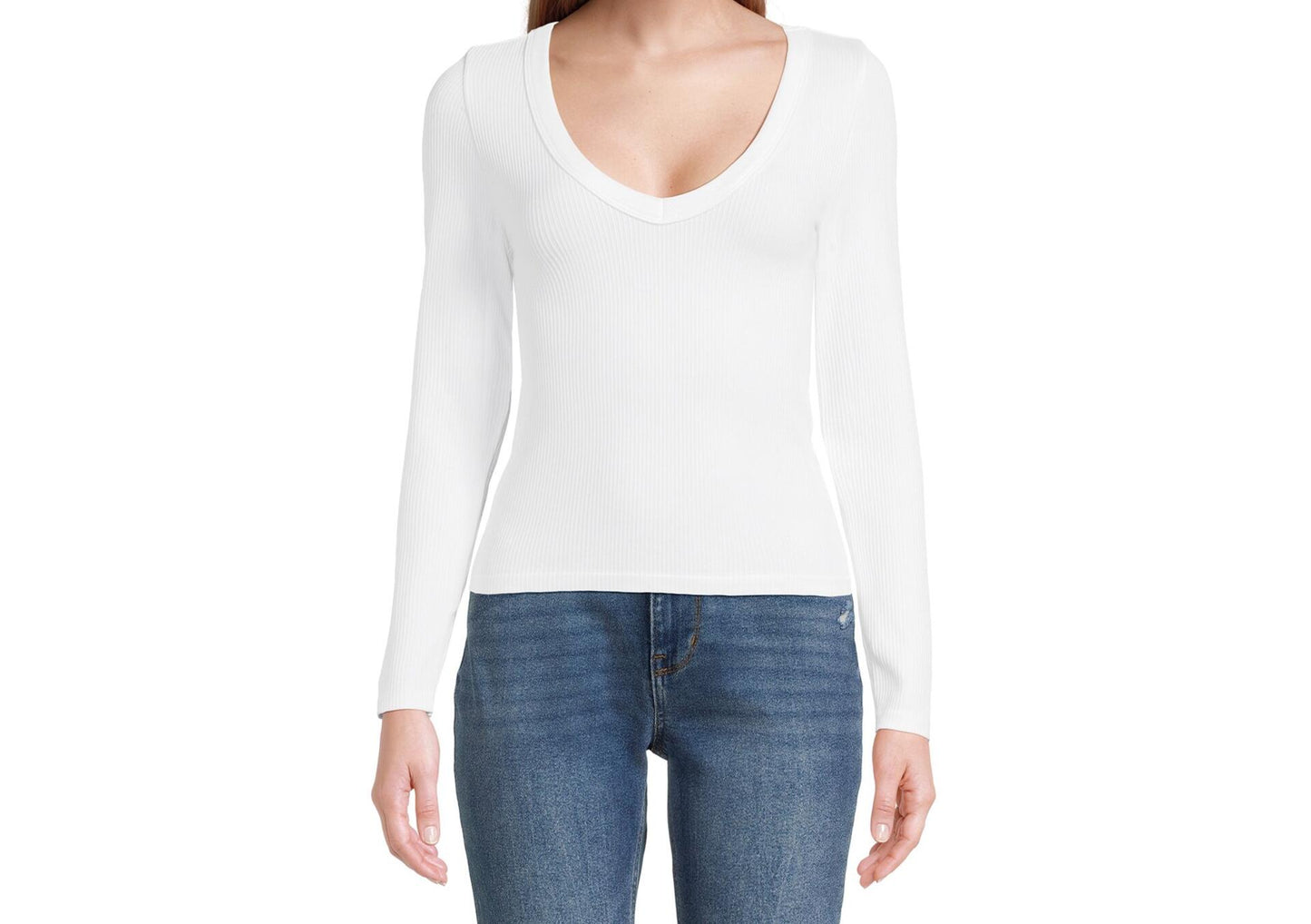 No Boundaries Juniors Seamless Shirts 2 Pack Black Soot/ Vivid White Size XS