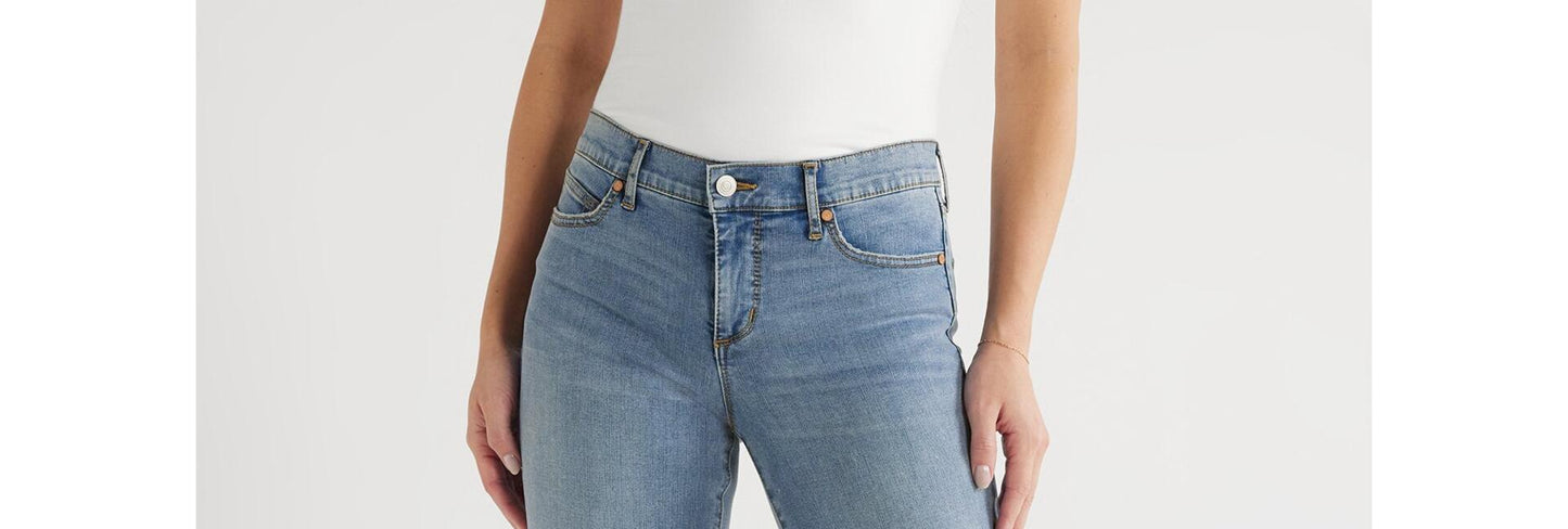 Sofia Jeans Womens Lift and Sculpt Flare Jeans 33.5" Inseam Medium Wash Size 10