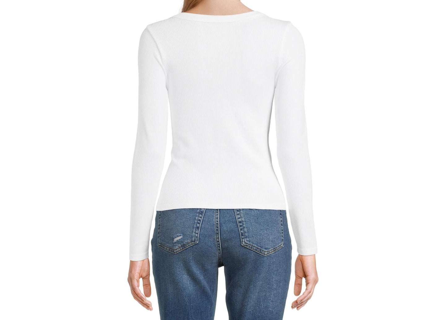 No Boundaries Juniors Seamless Shirts 2 Pack Black Soot/ Vivid White Size XS