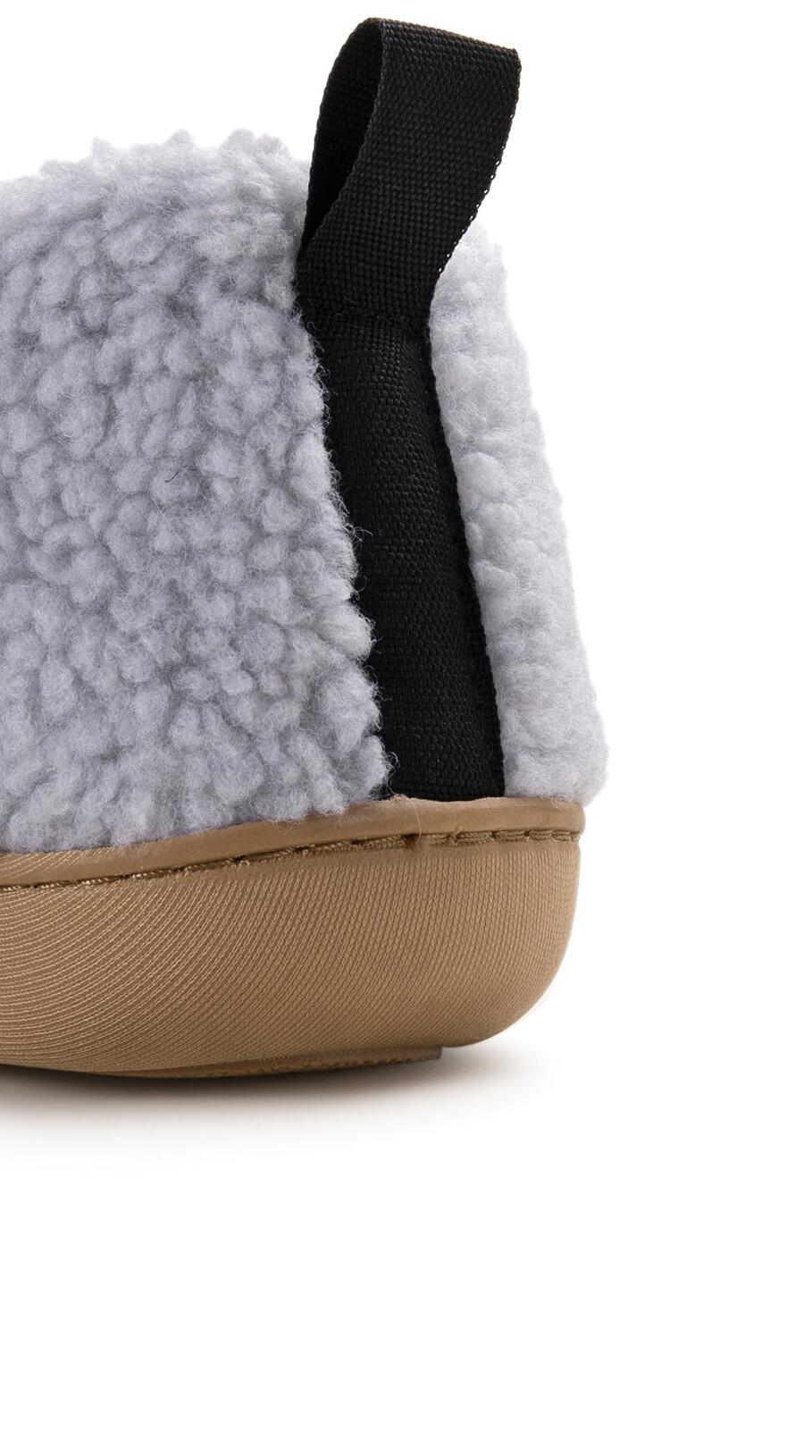 Ravelier Womens Camper Slip-Resistant Moc Slipper Gray Size US 8