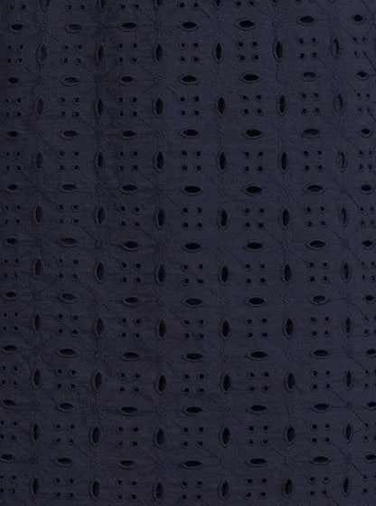 Time and True Mini Eyelet Dress Dark Navy Size XL (16-18)